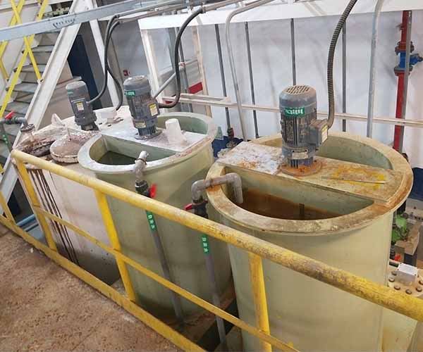 廢水處理現場 廢水處理現場