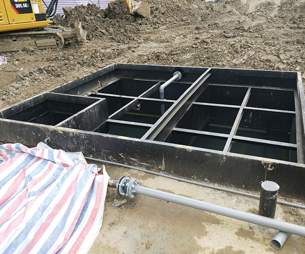 安峰污水處理現場 安峰污水處理現場