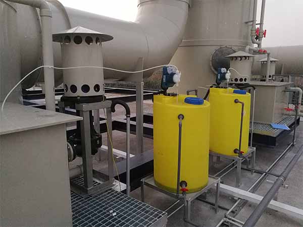 廢水處理現場 廢水處理現場