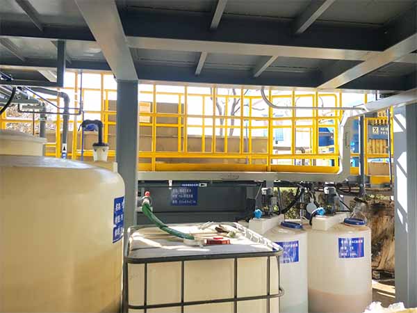 廢水處理現場 廢水處理現場