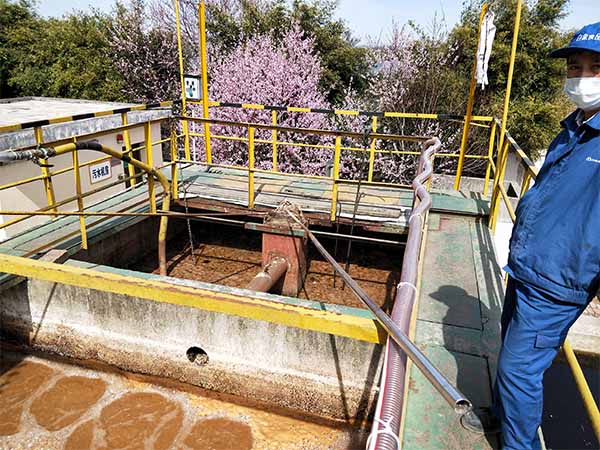 廢水處理現場 廢水處理現場